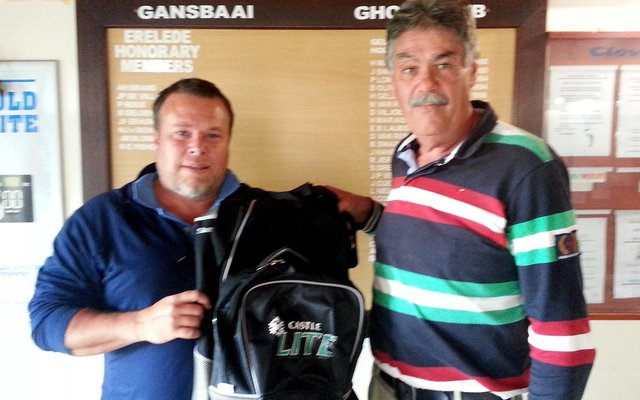 Francois van der Merwe en Jakkie Beukes 